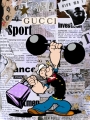 Bild 1 von Motiv Popeye Plakativ Fashion - Collage by Felix von Altersheim