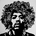 Motiv Jimi Hendrix Rockstar by Felix von Altersheim