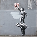 Bild 1 von Banksy Hommage 01 Dokumentation Kunstfotografien by Jo Paffy